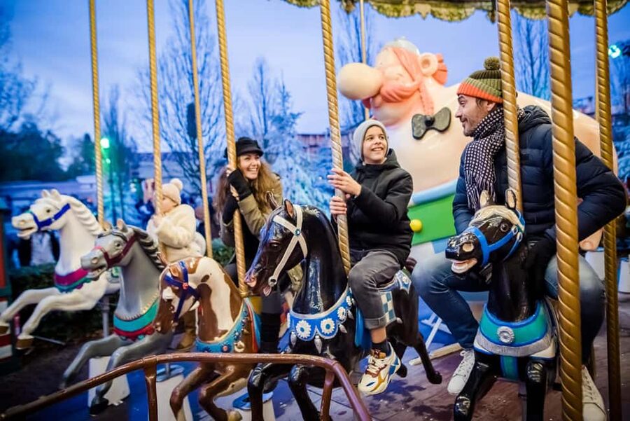 Paris: Parc Astérix Full-Day Entrance Ticket - Family rides give younger children their own day