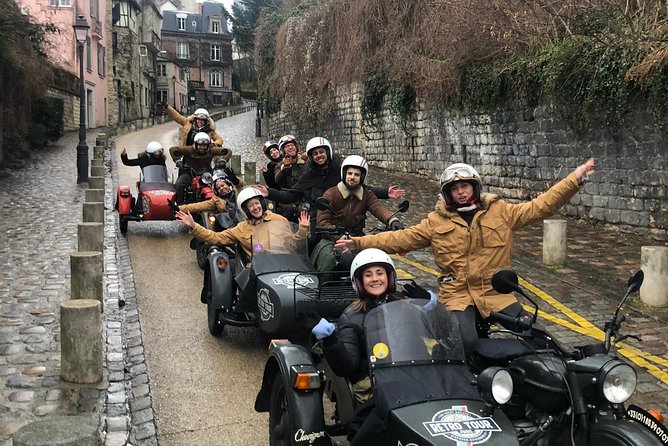 Paris Private Flexible Duration Guided Tour on a Vintage Sidecar - Montmartre, Place du Tertre, and Sacré-Coeur