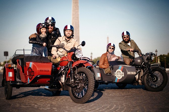 Paris Private Flexible Duration Guided Tour on a Vintage Sidecar - Building your route from Place Saint-Michel