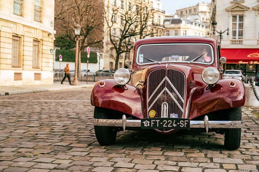Paris: Private Guided City Tour in a Traction Avant or DS 21 - Key points to know before booking