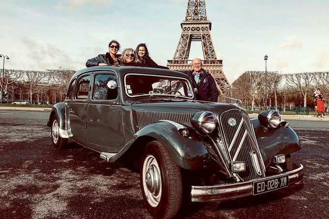 Paris Private Guided Tour in a Vintage Car with Driver - Notre-Dame, Île de la Cité, and the oldest streets of Paris