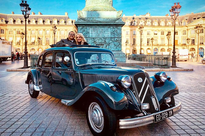 Paris Private Guided Tour in a Vintage Car with Driver - What two hours really gives you