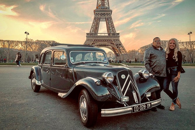 Paris Private Guided Tour in a Vintage Car with Driver - Eiffel Tower and the grand western Paris route