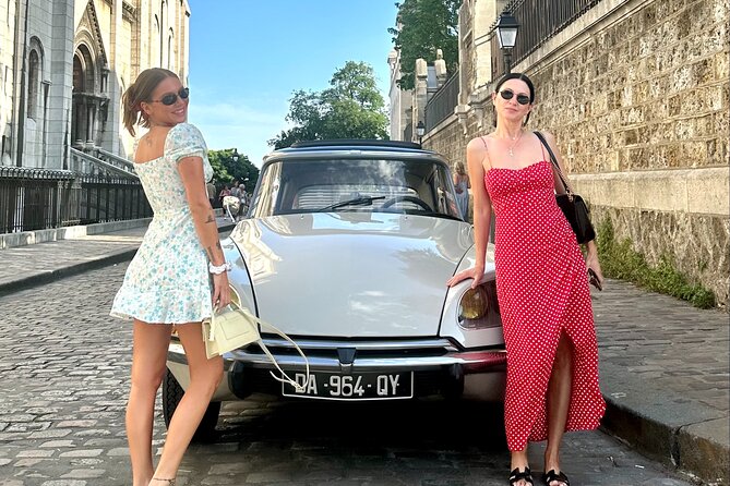 Paris Private Guided Tour in a Vintage Open Top French Car - The Champs-Élysées to the Arc de Triomphe
