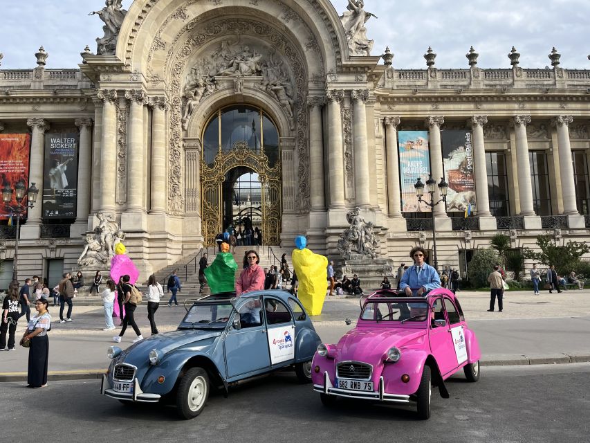 Paris: Private Sightseeing Tour in Citroën 2CV - A flexible route through Paris landmarks and neighborhoods