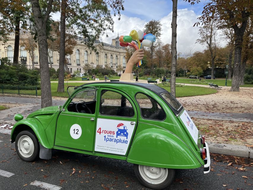 Paris: Private Sightseeing Tour in Citroën 2CV - Montmartre, the Latin Quarter, and the parts between the icons