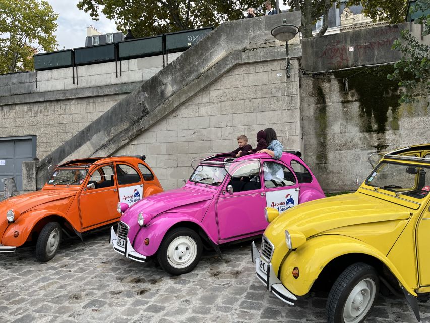 Paris: Private Sightseeing Tour in Citroën 2CV - The Eiffel Tower and the art of the photo stop