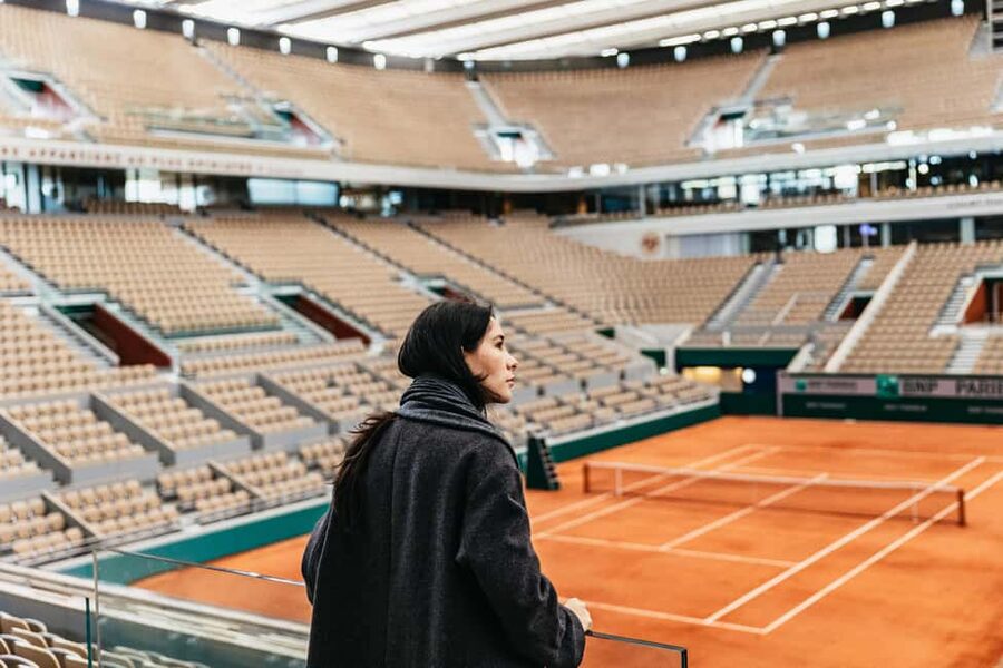Paris: Roland-Garros Stadium Guided Backstage Tour - The first walk through the stadium