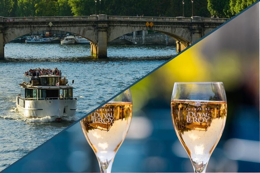 Paris: Seine River Cruise with Champagne from Eiffel Tower - Hôtel de Ville, the Louvre, and Place de la Concorde