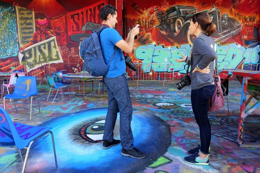 Paris: Street Art Open-Air Museum Bike Tour - Station F adds a modern Paris stop