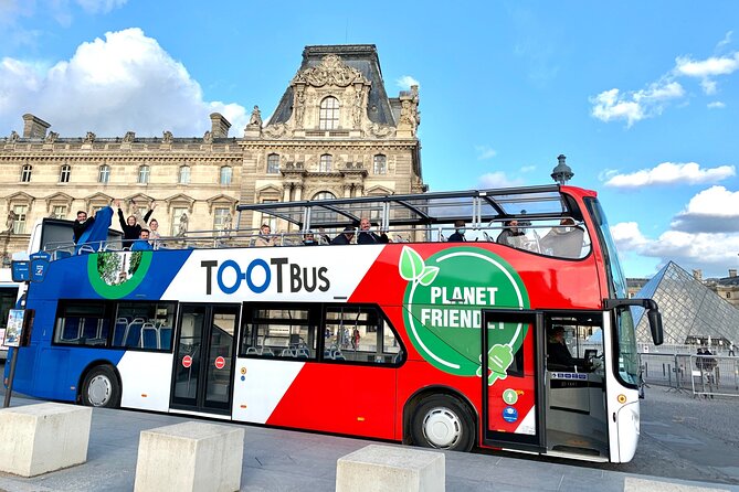 Paris Tootbus Hop-On Hop-Off Bus Tour (Optional Cruise) - Choosing between 24, 48, and 72 hours