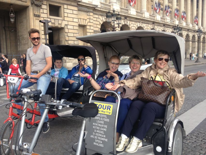 Paris Tuk-Tuk: 2, 4 or 6H First Highlights & Parisian Areas - The Eiffel Tower and Paris icons