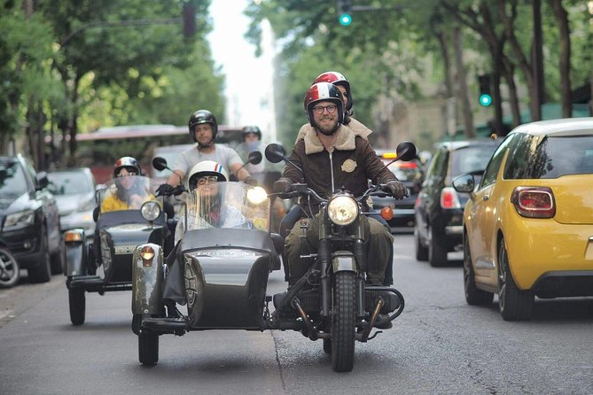 Paris Vintage Private City Tour on a Sidecar Motorcycle - Montmartre by motorcycle