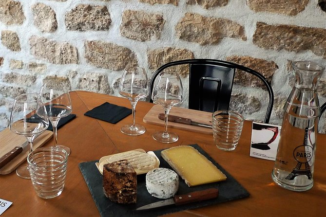 Paris Wine and Cheese Pairing Small-Group Experience - Four wines, four cheeses, and a useful lesson