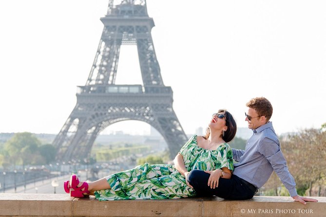 Parisian Life Style Private Photo Shoot at Eiffel Tower - From the Esplanade to the Gardens and Fountains