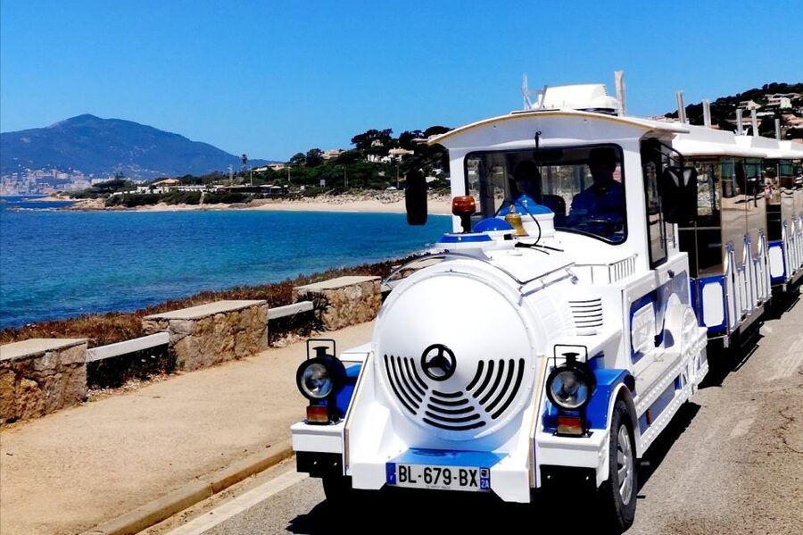 Porticcio: Coastal Train Ticket with Audio Guide & Tastings - Sun, weather, and seating can shape the experience