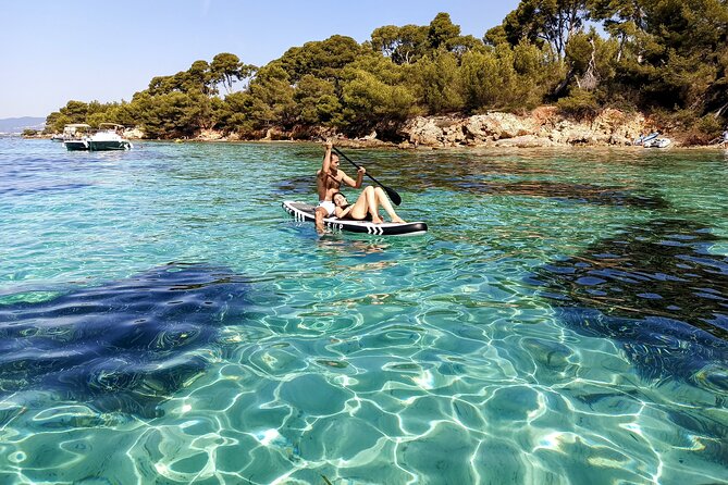 Private Boat Tour Cannes Lerins Islands - Swimming, snorkeling, and the crystal water