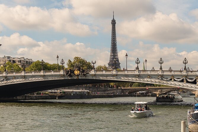 Private Cruise to Discover Paris - Debilly Bridge and Alexandre III Bridge
