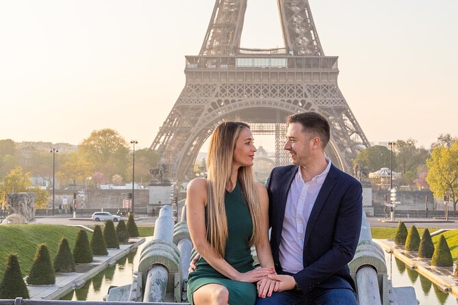 Private Guided Professional Photoshoot by the Eiffel Tower - Starting at Trocadéro with the Eiffel Tower in view
