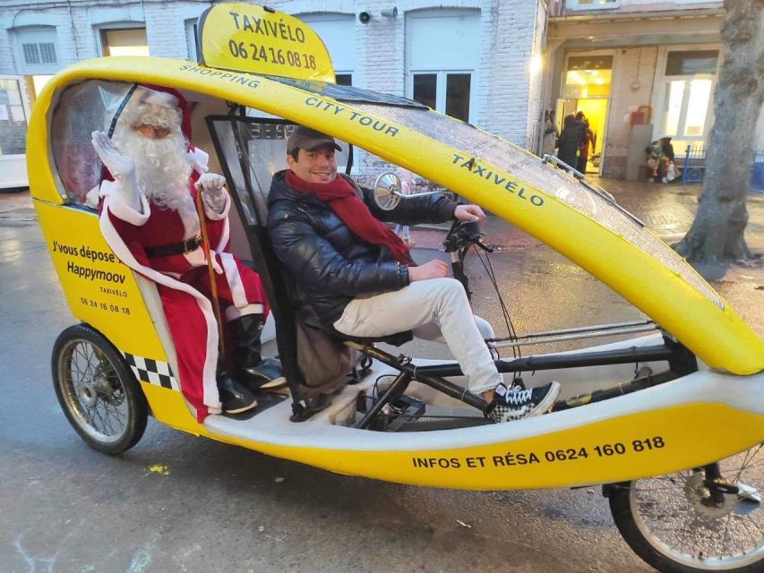 Private guided tour by electric bike taxi - The Grand Place and Theater Square