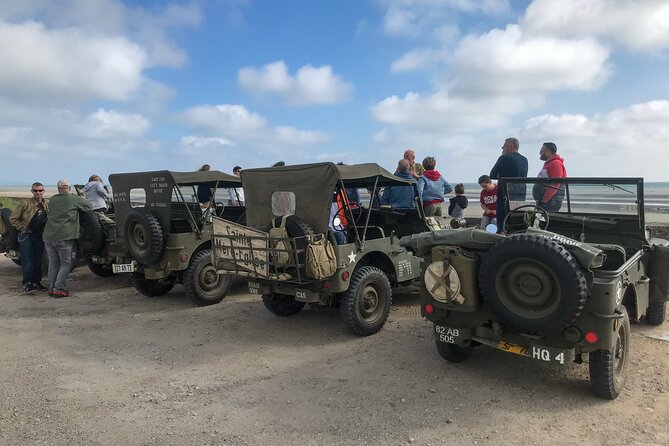 Private Guided Tour in WW2 Jeep of the Landing Beaches - Saint-Germain-de-Varreville and the first American paratrooper