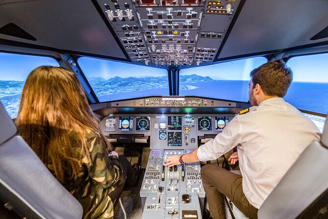 Private Pilotage of a Flight Simulator in Paris - Flying an A320 Instead of Watching One