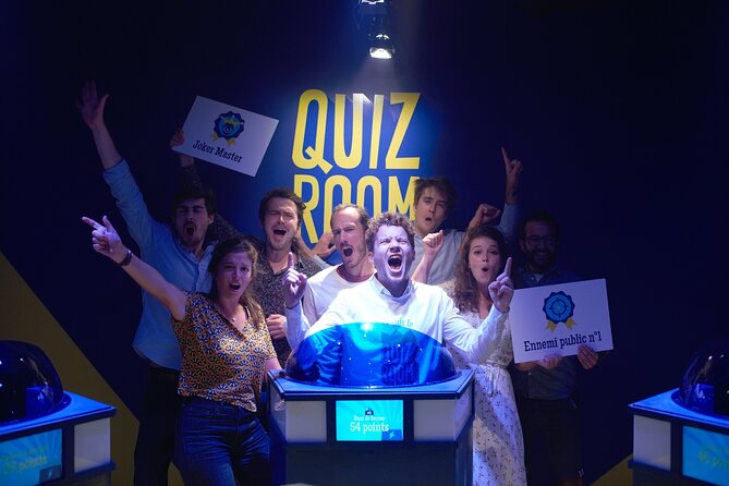 Private Quiz Game Session in Marseille - A 75-minute session that works for several occasions