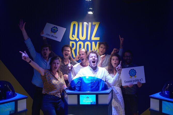 Private Quiz Room Game Session in Aix en Provence - The host can make or break the mood
