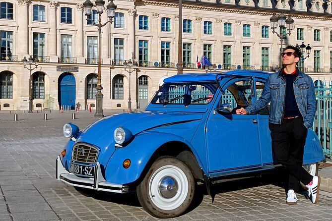 Private Tour of Paris in a convertible citroën 2CV - Madeleine, Place Vendôme, and Parisian style
