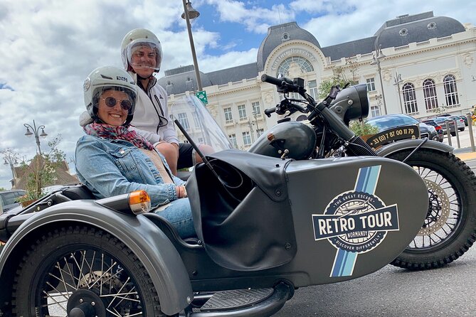Private tour: visit Deauville in a sidecar - Tourgéville Military Cemetery