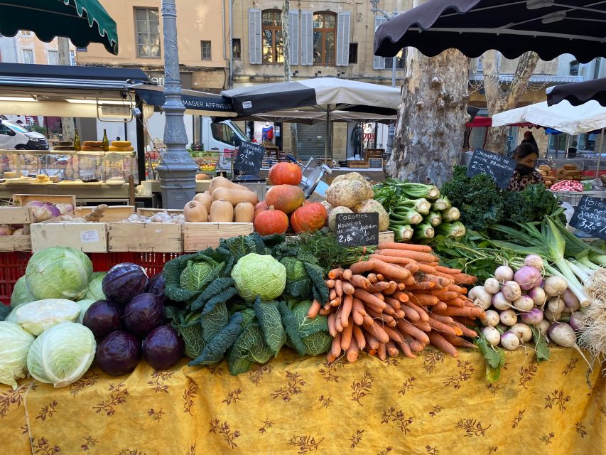 Provencal Market Walking Tour with Tastings - The flower market and nearby food shops