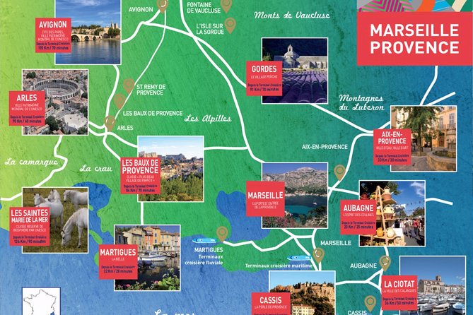 Provence : Aix en Provence, Cassis and Marseille Private Tour - Cruise timing needs careful attention