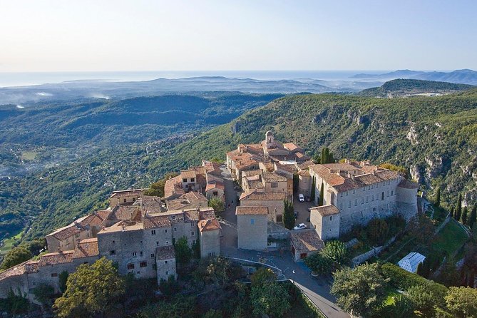 Provence Countryside Small Group Day Trip with Grasse Perfumery Visit from Nice - Gourdon, where the views open wide