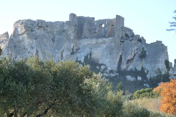 Provence in a Day Trip from Aix - Les Baux rises above the Alpilles