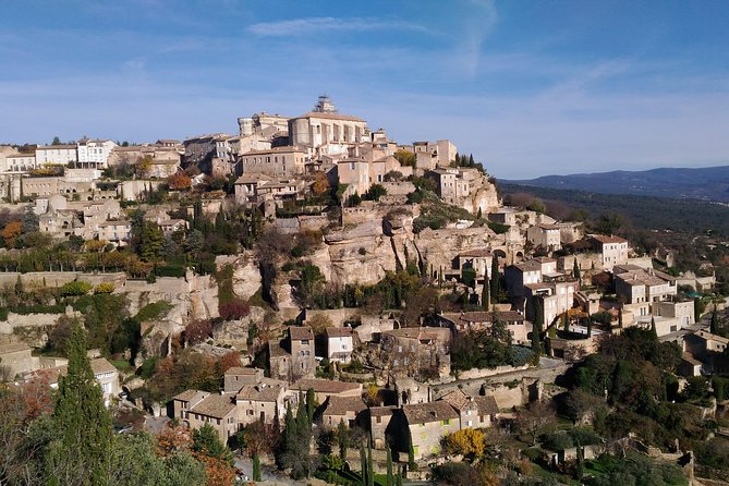 Provence Wineries and Luberon Villages Day Trip from Aix-en-Provence - Gordes delivers the classic hilltop view