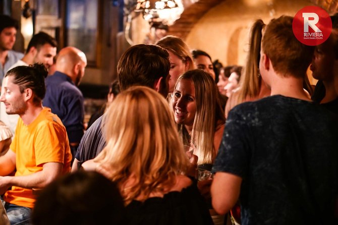 Riviera Bar Crawl Party with Free Shots and VIP Entry - The biggest issue: group size