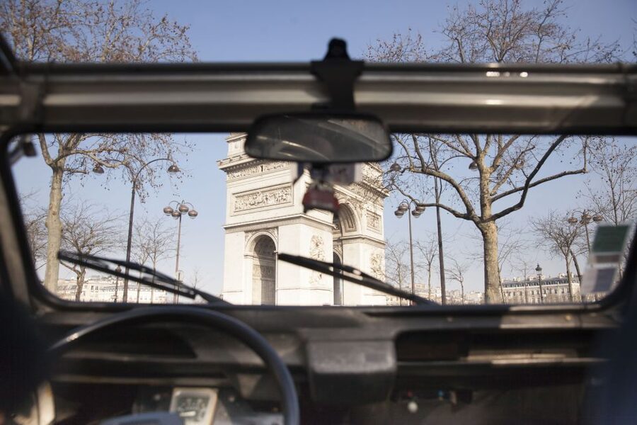 Romantic Paris Vintage Citroën 2CV Tour - Moulin Rouge, Pigalle, and the climb to Montmartre