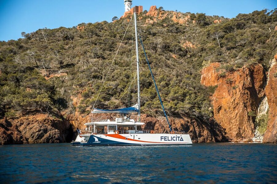 Saint-Raphaël: Golden Island Afternoon Cruise with Drinks - Île d’Or and the Tintin connection