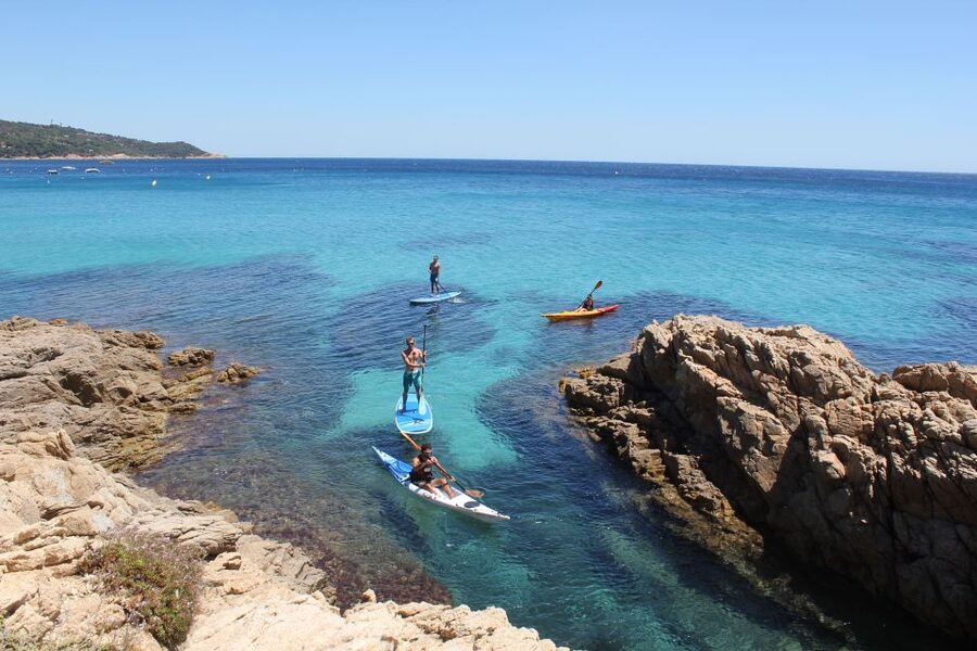 Saint-Tropez: Kayak Experience in Ramatuelle Reserve - Paddling past Pampelonne Beach