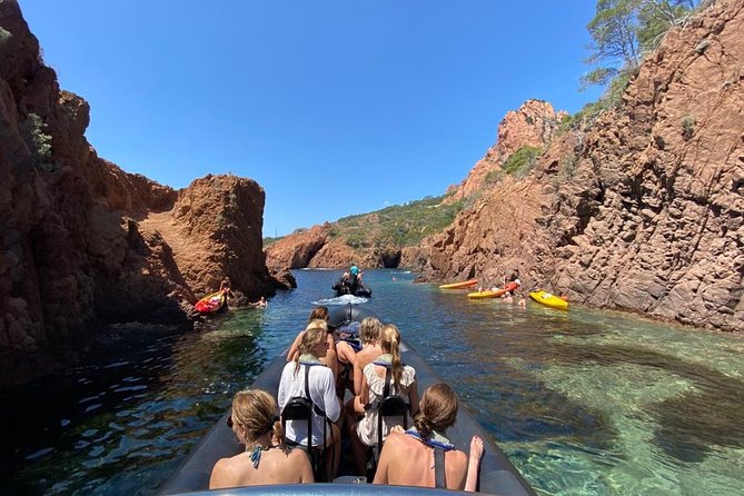 Sea excursion - Estérel Massif by boat - Timing matters at Port du Béal