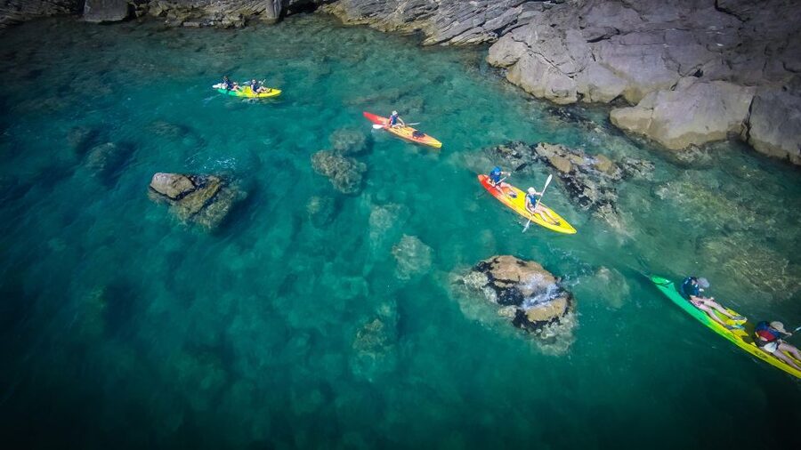 Sea kayak tour: Sète, the French pearl of the Mediterranean - Meeting KayakMed at the Môle Saint-Louis