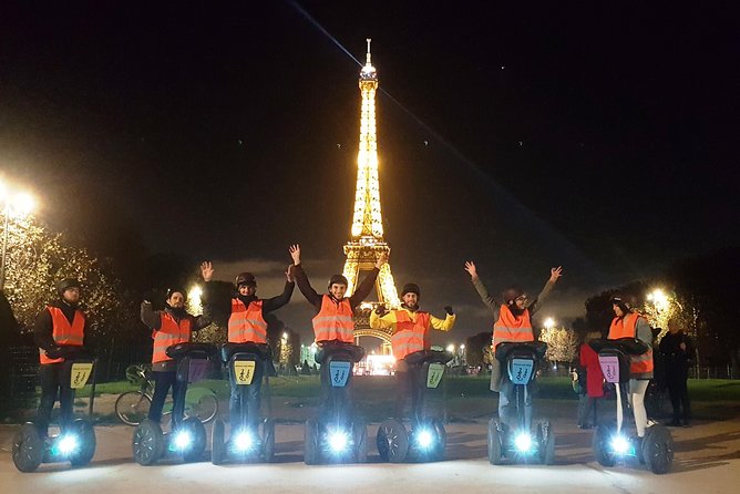 Segway by night ! Illuminated Paris - Invalides and the sweep of monumental Paris