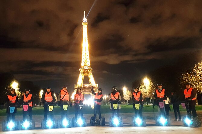 Segway by night ! Illuminated Paris - Pont Alexandre III and Paris at the river