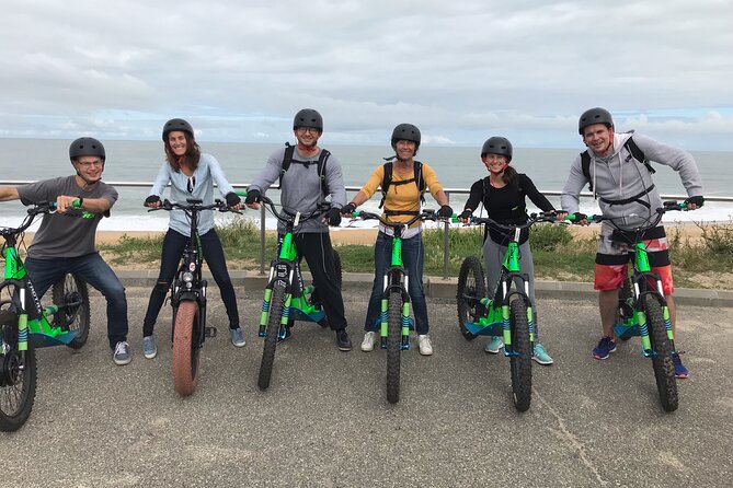 Seignosse electric scooter excursion - A possible route toward Hossegor Lake and the golf course