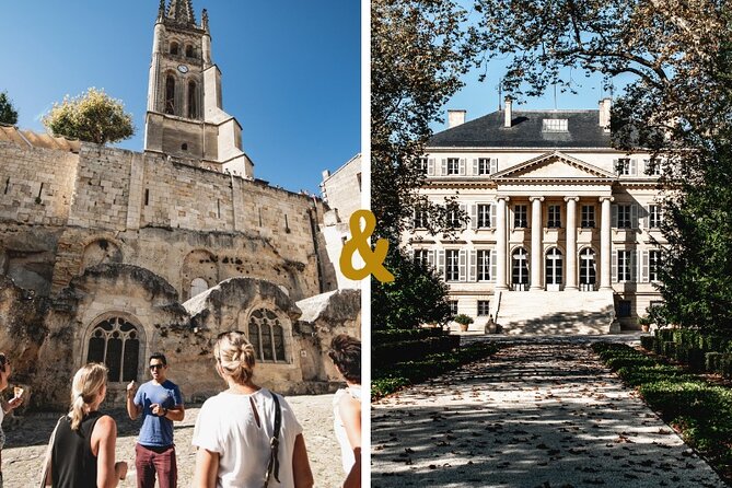 St-Emilion & Médoc Wine Day Tour: Chateaus, Tastings and Lunch - Saint-Émilion, stone lanes and cellar glasses