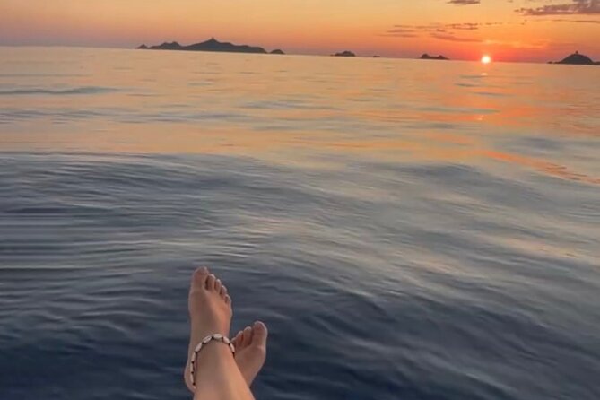 Sunset boat cruise with Aperitif at the Sanguinary Islands - A Corsican aperitif with a view