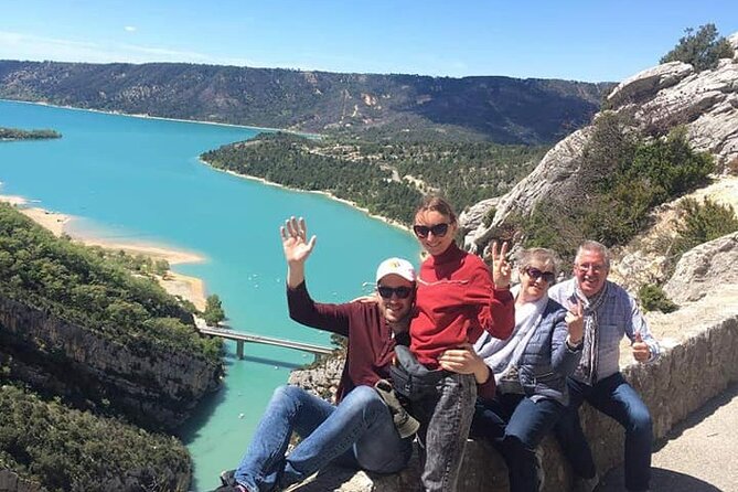 The Grand Canyon of Europe and Its Lavender Fields Small group - Lake Sainte-Croix gives you a choice after the gorge