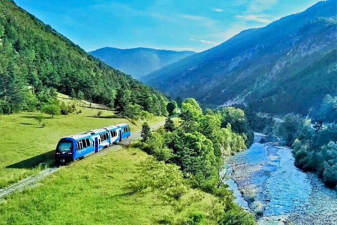 Tour with the Mountain Train, Trek to Mystic Forest and Castle - The small train through the Var valley
