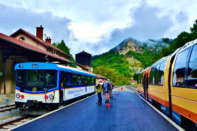 Tour with the Mountain Train, Trek to Mystic Forest and Castle - Annot’s caves, forest, and unusual rock country