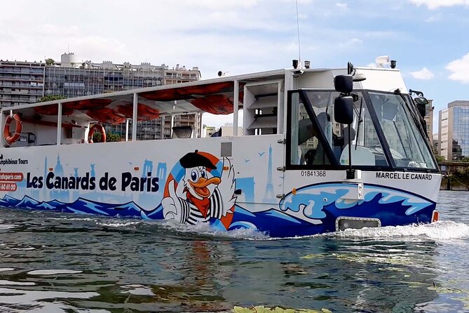 Tours of Paris and the Hauts-de-Seine in an Amphibious Bus - Eiffel Tower Views and the Green Side of Paris